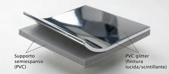 440 M-LUX | Pavimento PVC argento per eventi e allestimenti